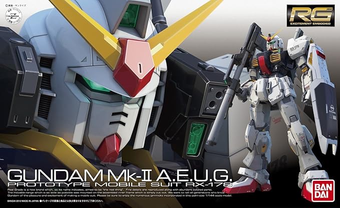Gundam 1/144 Scale Real Grade KIT MK II AEUG