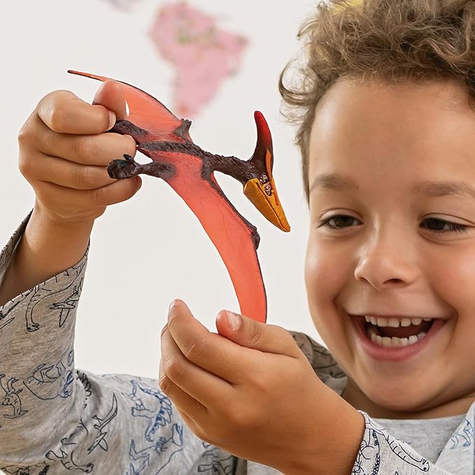 Schleich Pteranodon Figurine Toy, Multicolor