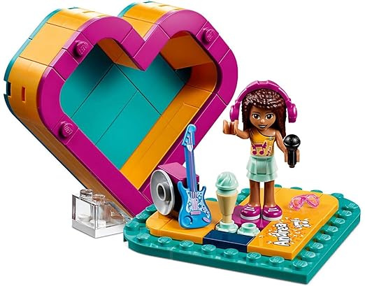 LEGO Friends Andrea's Heart Box Building Blocks for Girls (84 Pcs) 41354