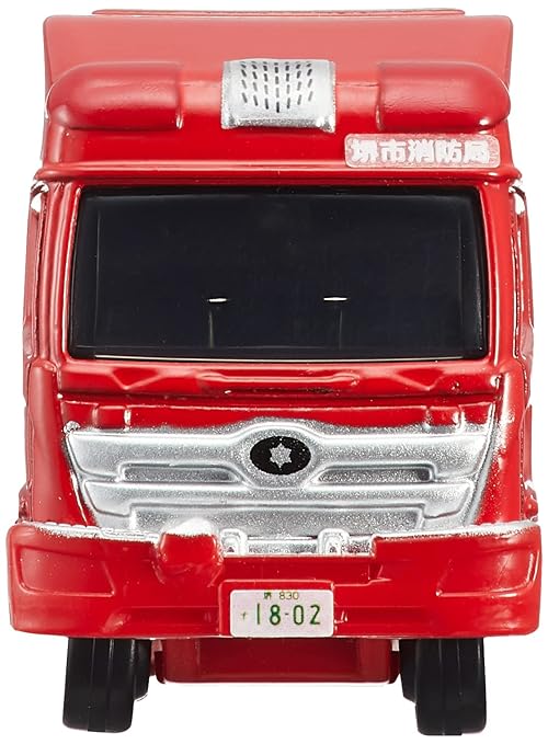 Tomica No.32 Phoenix Rescue Bus Diecast Scale Model Car Collectible