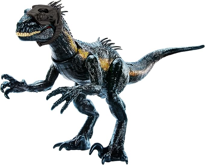 Mattel Jurassic World HKY11 Super Action! Indraptor Total Length: Approx. 16.1 inches (41 cm), Dinosaur Toys, 4 Years Old and Up (Present)
