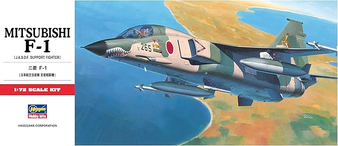 Hasegawa 1/72 Air Self-Defense Force Mitsubishi F-1 Plastic Model C3