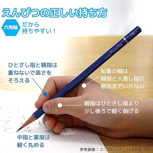 Uni Mitsubishi Pencil K56172B Kirei Pencil Uni Palette 2B Black