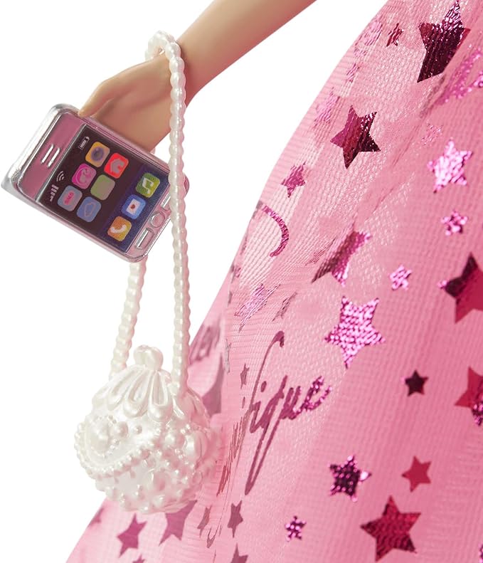 Barbie Princess Adventure Barbie GML76 (Includes Accessories, Pet Accessories), Dress Up Doll Care Set