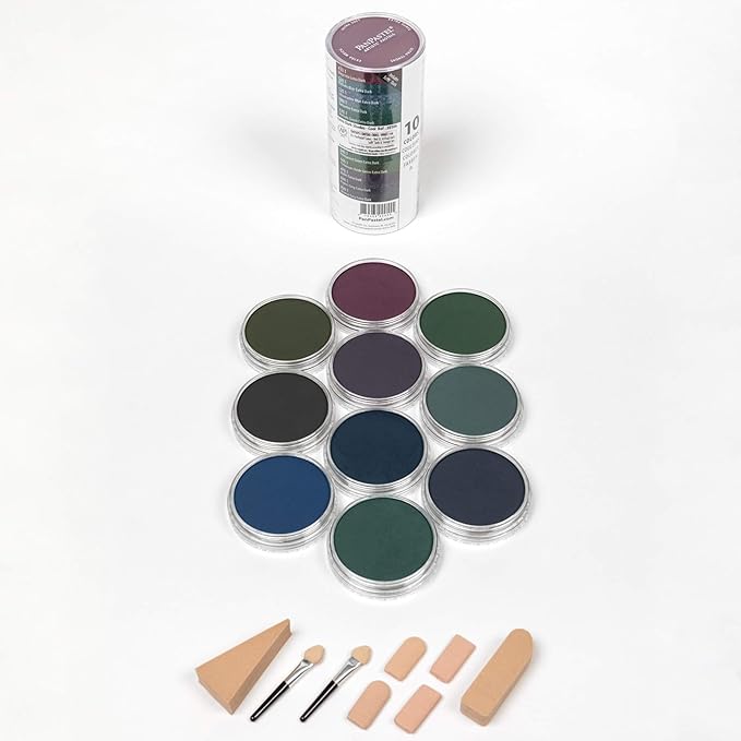 Pan Pastel 10 Color Set ekusutorada-ku Cool 30106