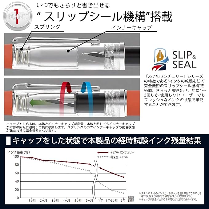 Platinum Fountain Pen Procion Deep Sea PNS-5000 Nib: Medium