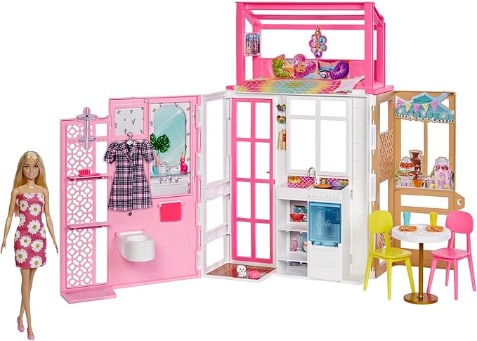 Barbie HCD48 First Set Cute Pink 2 Kaidate House / Movie "Barbie"!?"