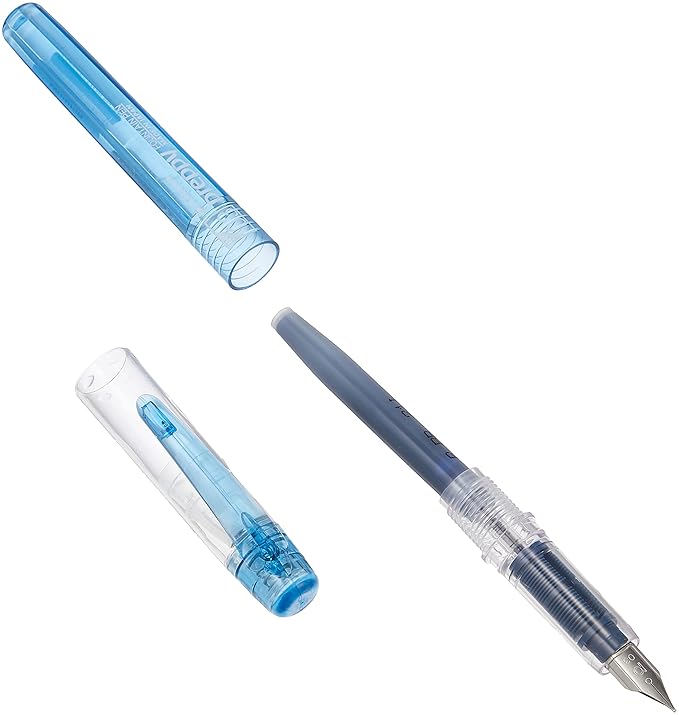 Platinum Preppy Fountain Pen Blue Black 03 Fine Nib Size