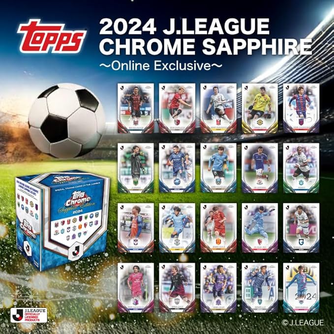 Topps J.League Chrome Sapphire Soccer Top J League Chrome Sapphire Soccer