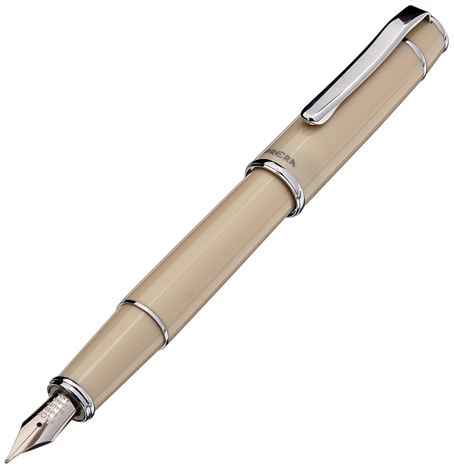 Pilot Prera Medium-Nib Fountain Pen, Brown Body (FPR-3SR-BN-M)