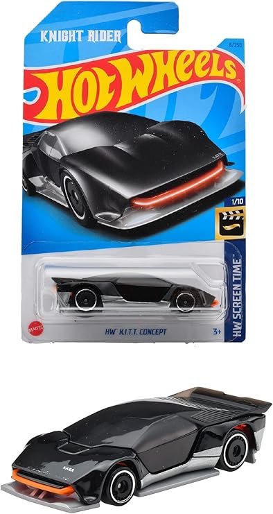 Hot Wheels HNJ69 Basic Car, K.I.T.T. Concept (3 Years Old and Up)