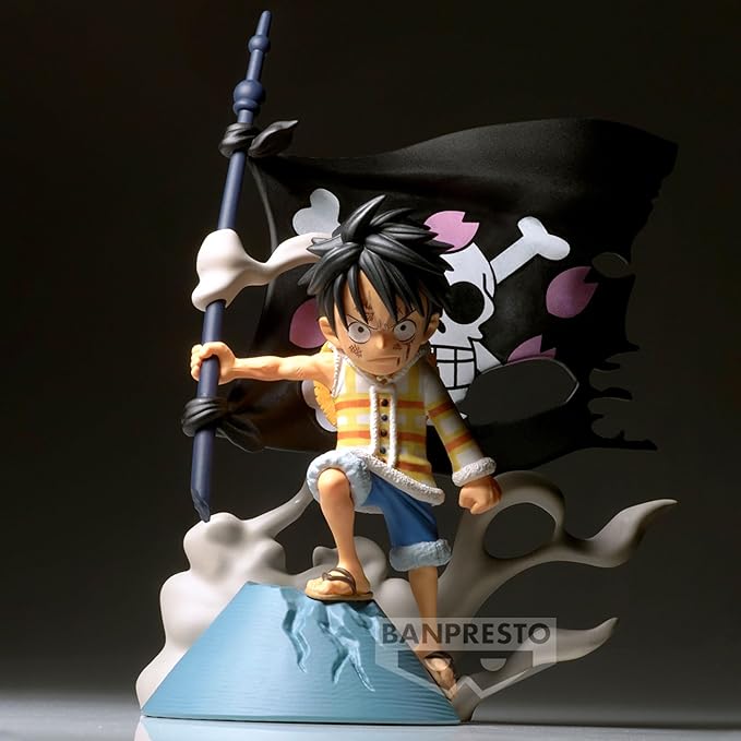 One Piece World Collectible Figure Log Stories Luffy