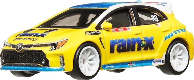 Hot Wheels HKC82 Car Culture Slide Street 2023 Toyota GR Corolla, Vehicle, Toy, Mini Car, For Ages 3 and Up, Yellow