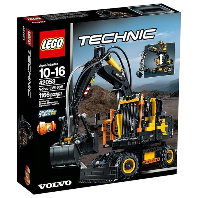 Lego EW160E Volvo, Multi Color