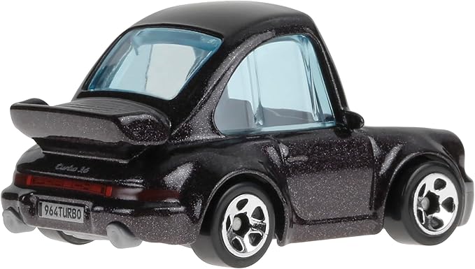 Hot Wheels HXR15 Basic Car, Porsche 911 Turbo 3.6 (964) Vehicle Toy, Minicar, 3 Years Old and Up, Purple
