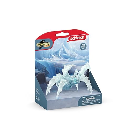 Schleich Eldrador, Eldrador Creatures, Action Figures for Boys and Girls 7-12 years old, Ice Spider
