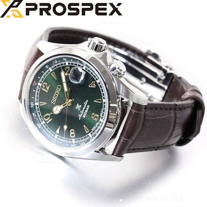 Seiko SBDC091 Prospex Alpinist Wristwatch, Mechanical, Automatic, Core Shop Exclusive, Limited Edition