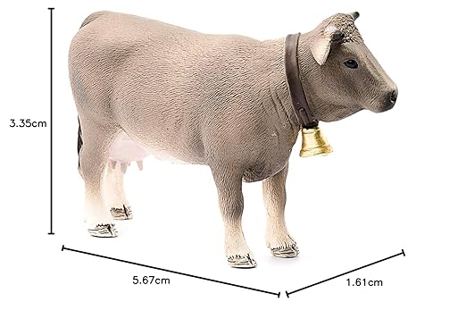 Schleich 13874 Braunvieh Cow Figure