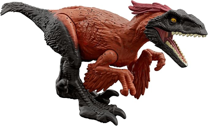 Mattel Jurassic World Jurassic World HTP67 Hikaru Pilolaptor Dinosaur Toy, Total Length: Approx. 7.3 inches (18.5 cm)