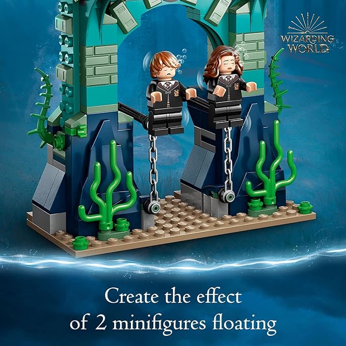 LEGO Jaiman Toys LEGO Harry Potter Triwizard Tournament: The Black Lake 76420,Goblet of Fire Building Toy Playset for Kids,Boys&Girls with Boat Model&5 Minifigures, 349 Pcs