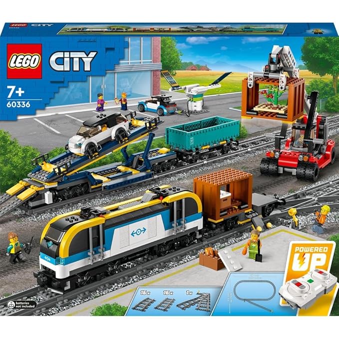 LEGO City Freight Train 60336 Building Kit (1,153 Pieces)