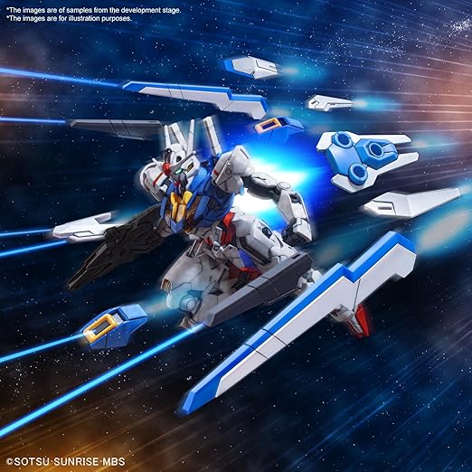 Bandai Spirits Hg Mobile Suit Gundam Mercury Witch Gundam Aerial 1/144 Scale Color-Coded Plastic Model (White)
