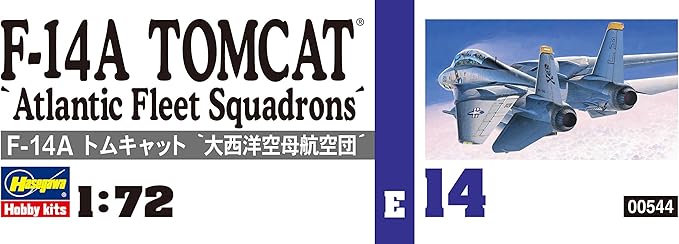 F-14A Tomcat Atlantic Fleet 1/72 Hasegawa