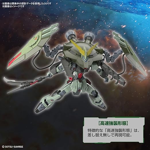Bandai Spirits Full Mechanics Mobile Suit Gundam Seed Forbidden Gundam 1/100 Scale Color-Coded Plastic Model