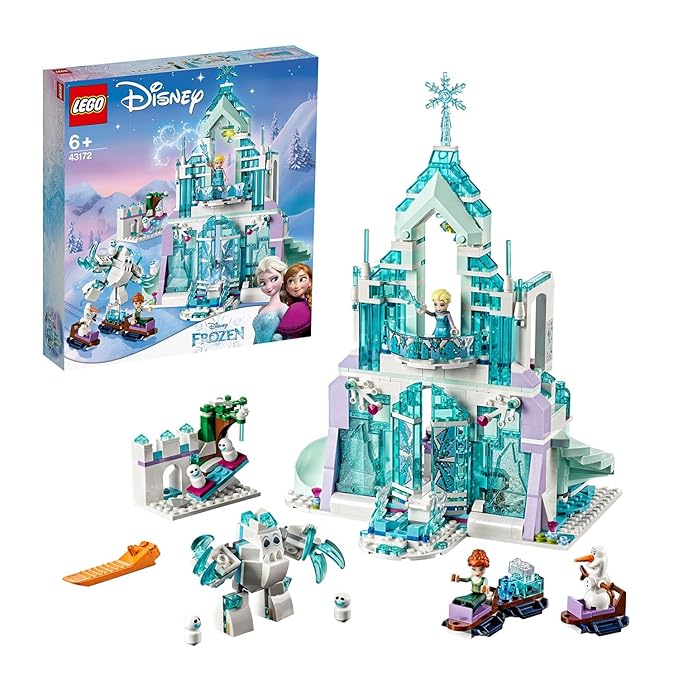 LEGO 43172 Elsa's Magical Ice Palace Multicolor (701 Pieces)