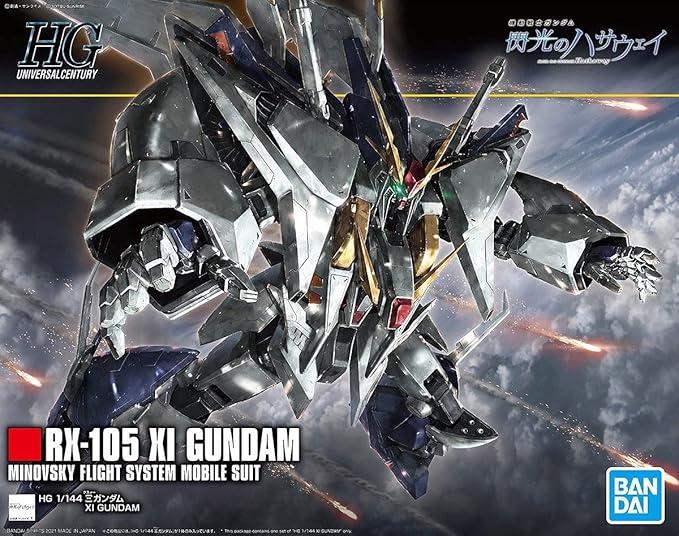 Bandai Hobby - Hathaway's Flash #238 XI Gundam, Bandai Spirits HobbyHGUC