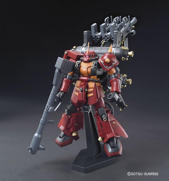 Bandai Hobby HGTB Psycho Zaku Anime Colored Gundam Thunderbolt Action Figure