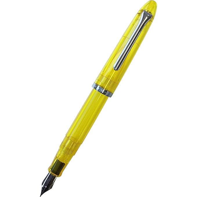 Sailor fountain pen profit junior s limited edition color transparent yellow in fine print (MF).