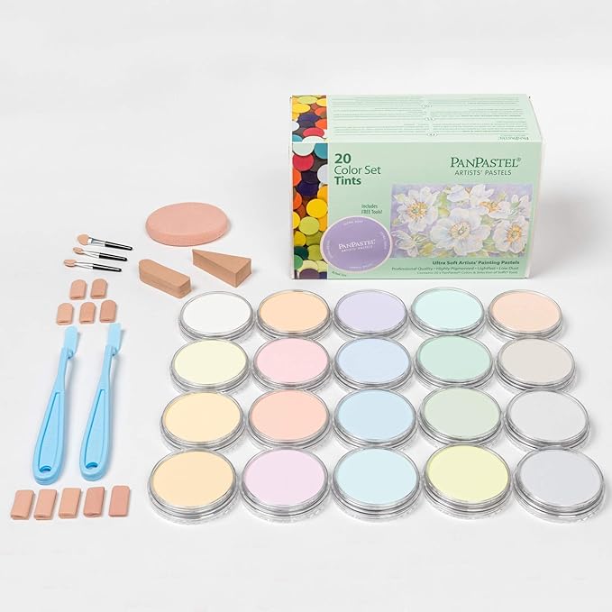 Panpastel Ultra Soft Artist Pastel Tints Set
