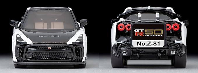 TOMYTEC Choro Q Zero Z-81a Nissan GT-R50 by Italdesign Test Car, White, Finished Product