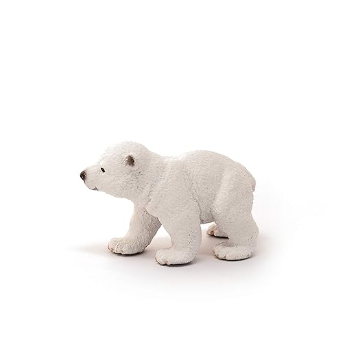Schleich Walking Polar Bear Cub Toy Figure