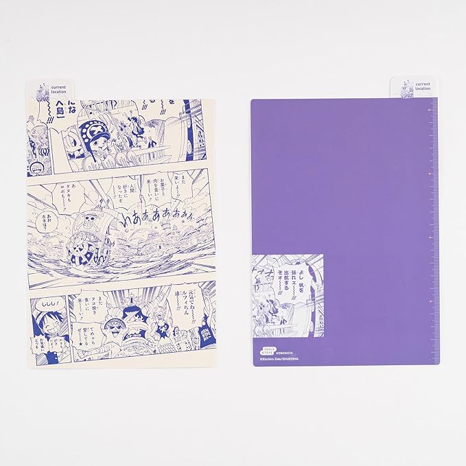 Hobonichi Notebook One Piece Magazine/Almost Hinichi no aji Memories Fishman Island A5 (Kousin) Size Notebook Accessory One Piece