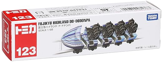 Tomica Fujikyu Highland Dodoonpa 1: 64 Die Cast Scale Model No.123-03, Multicolor