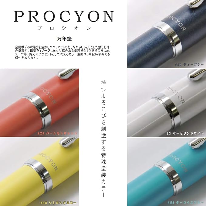 Platinum Fountain Pen Procion Deep Sea PNS-5000 Nib: Medium