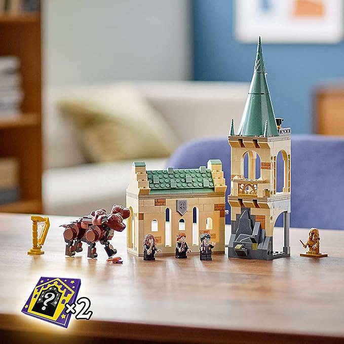 LEGO Harry Potter Hogwarts: Fluffy Encounter 76387 Building Kit; 3-Headed Dog Hogwarts Set; Cool|Collectible Toy; New 2021 (397 Pieces)|Multicolor