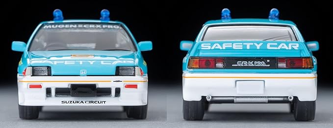 Tomica Limited Vintage Neo 1/64 LV-N318a Honda Ballard Sports CR-X MUGEN CR-X PRO Suzuka Circuit Safety Car, Light Blue/White Finished Product
