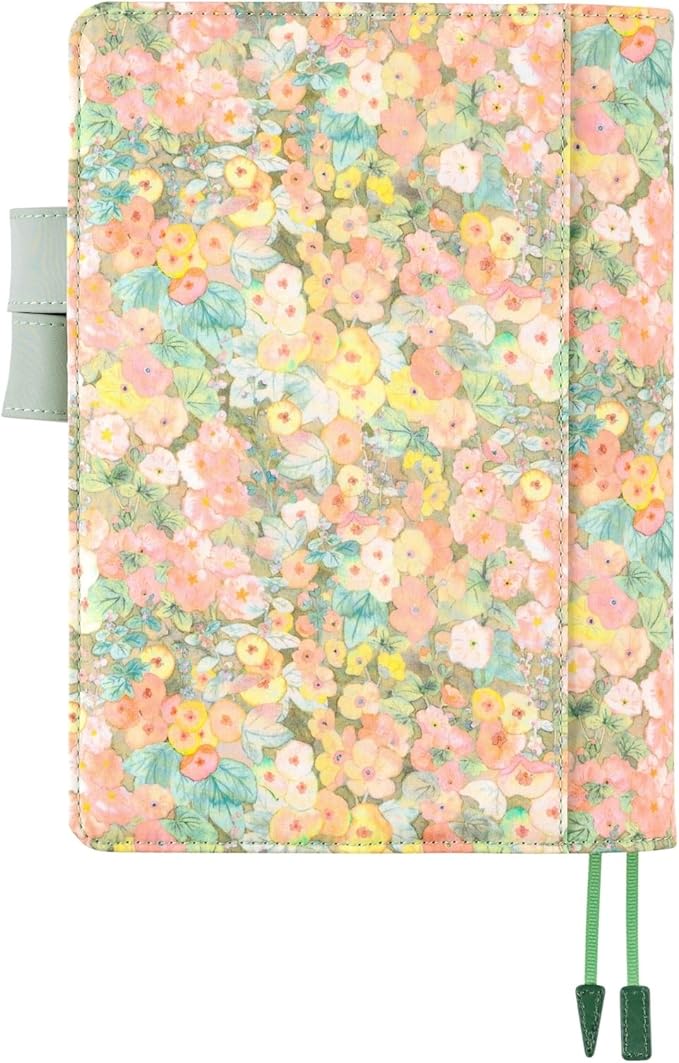 Hobonichi Liberty Fabrics/Hollyhocks (Orange)