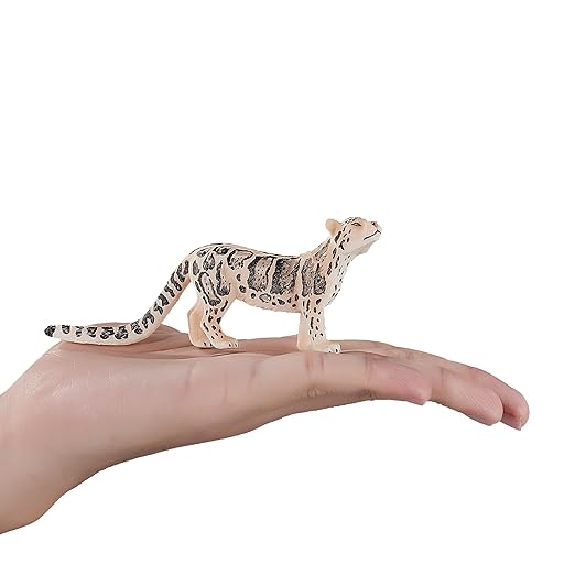 Mojo Fun 387172 Clouded Leopard - Realistic Wild Cat Toy Replica