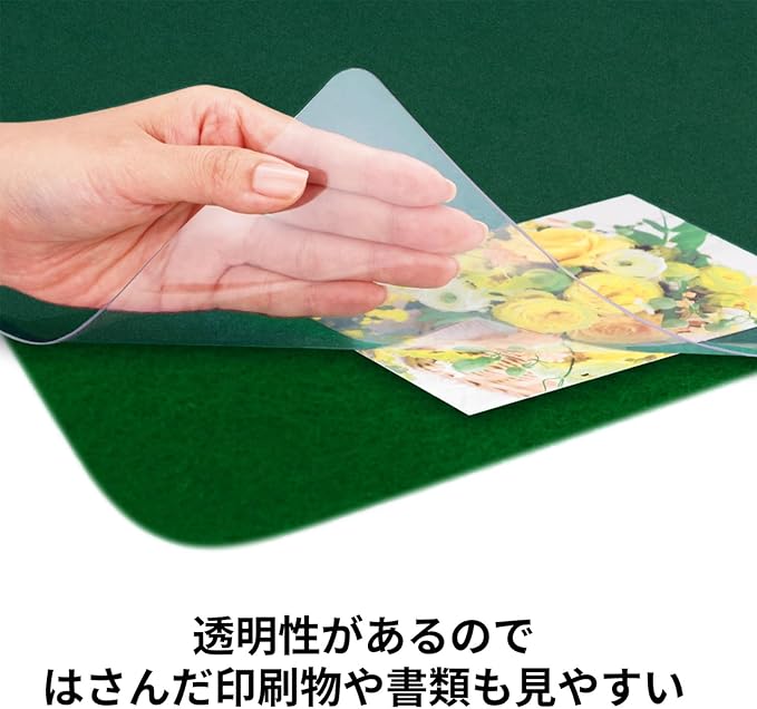 Plus Desk Mat, PVC, Economy Type