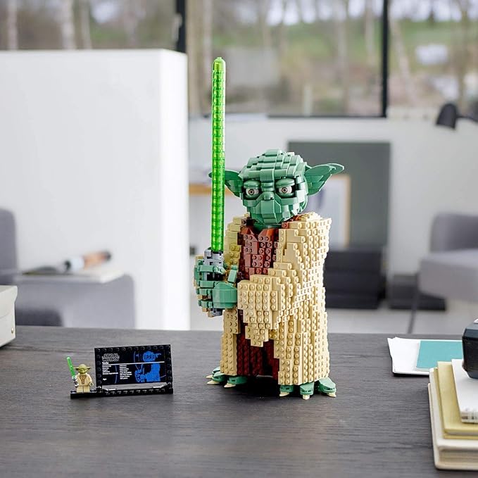 LEGO Yoda Building Blocks for Kids (1771 Pcs) 75255