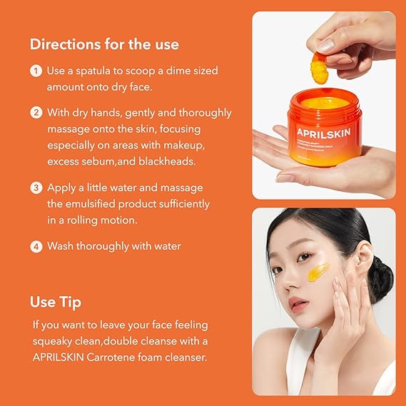 April Skin Carotene IPMP Melting Cleansing Balm