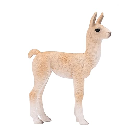 Mojo Lama Baby Realistic International Wildlife Hand Painted Toy Figurine