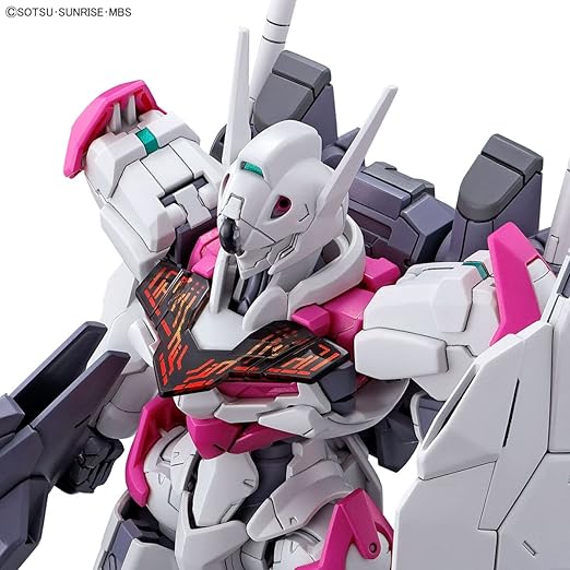 BANDAI NAMCO Entertainment Plastic Bandai Hg 1/144 Mobile Suit Gundam The Witch Of Mercury Gundam Lfrith Model Kit, Multicolor