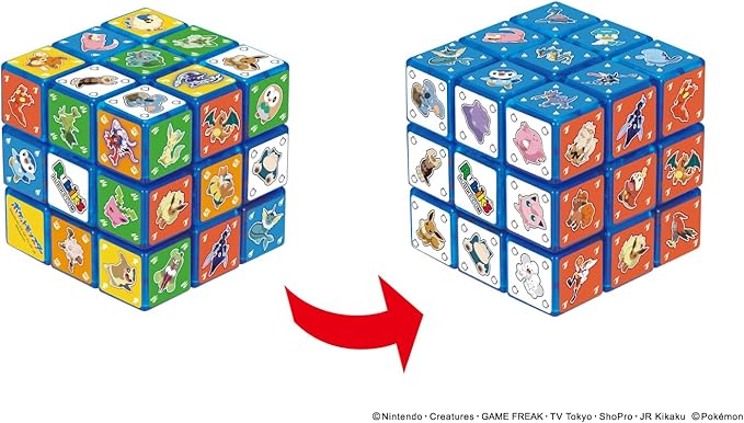 Pokemon Rubik's Cube Ver.Blue