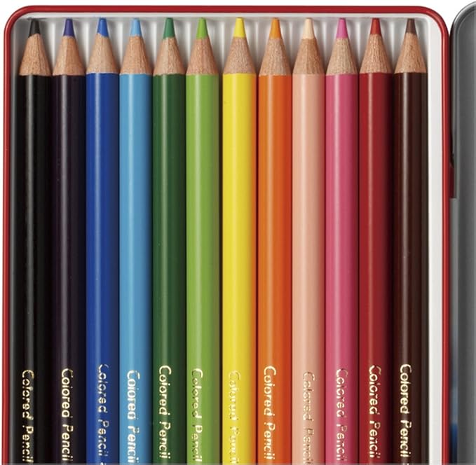 Uni Mitsubishi pencil Colored Pencil 880 Uni Palette Elementary School Light Blue 12 Colors K88012CPLT.8