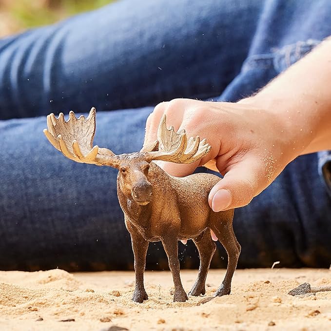 Schleich Moose Bull Figure
